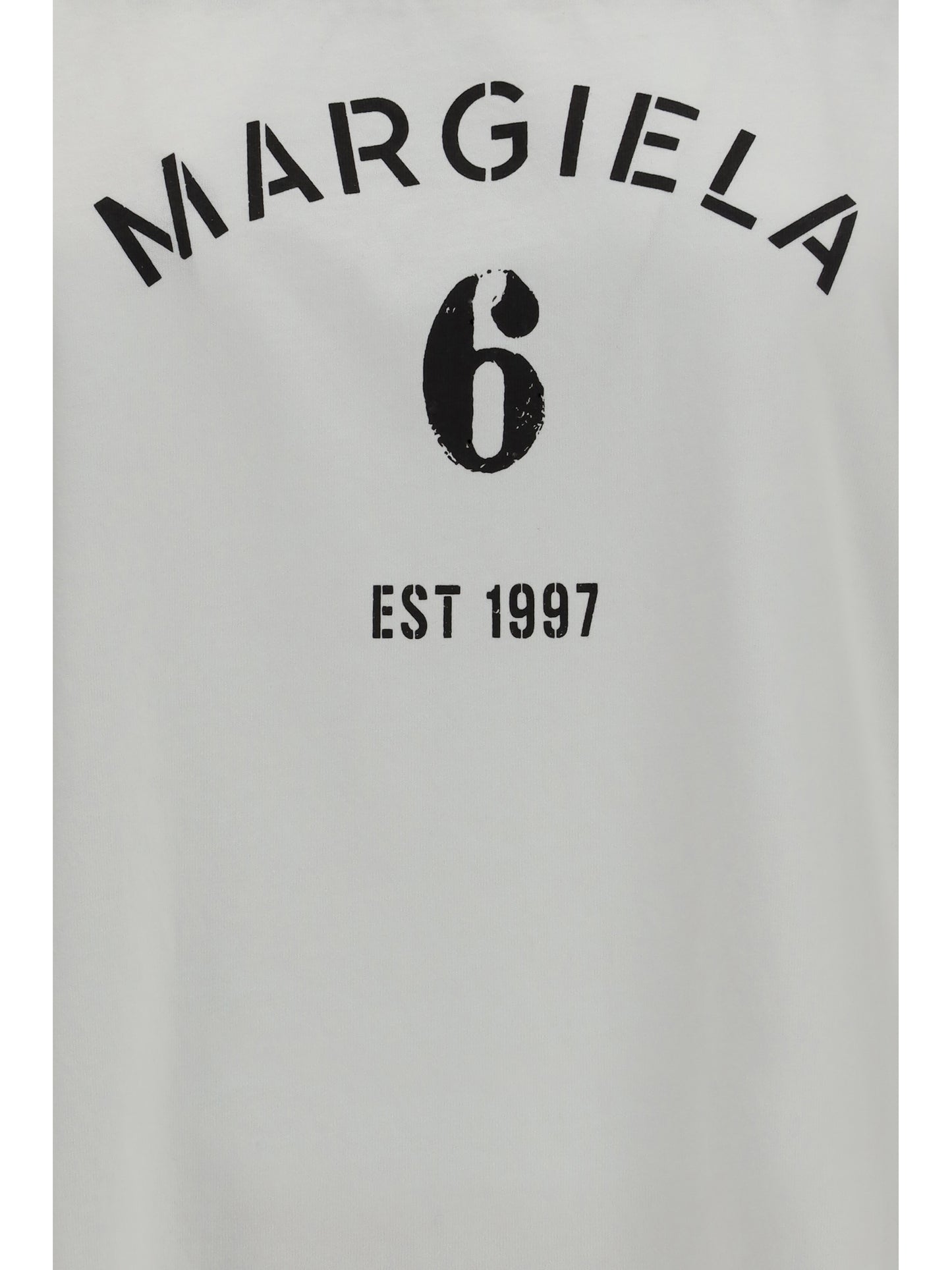 Long-Sleeve Printed T-Shirt Off White
