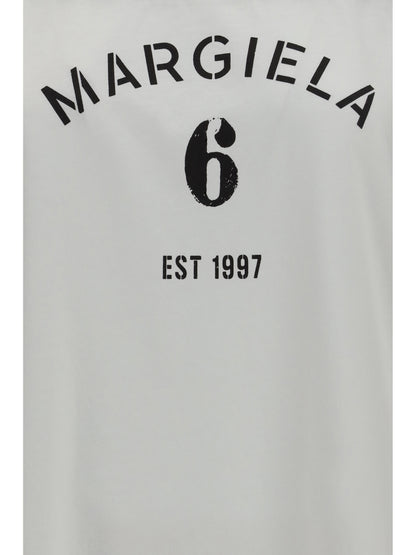 Long-Sleeve Printed T-Shirt Off White
