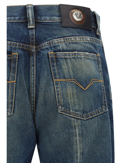 Straight-Leg Jeans Dirty Blue