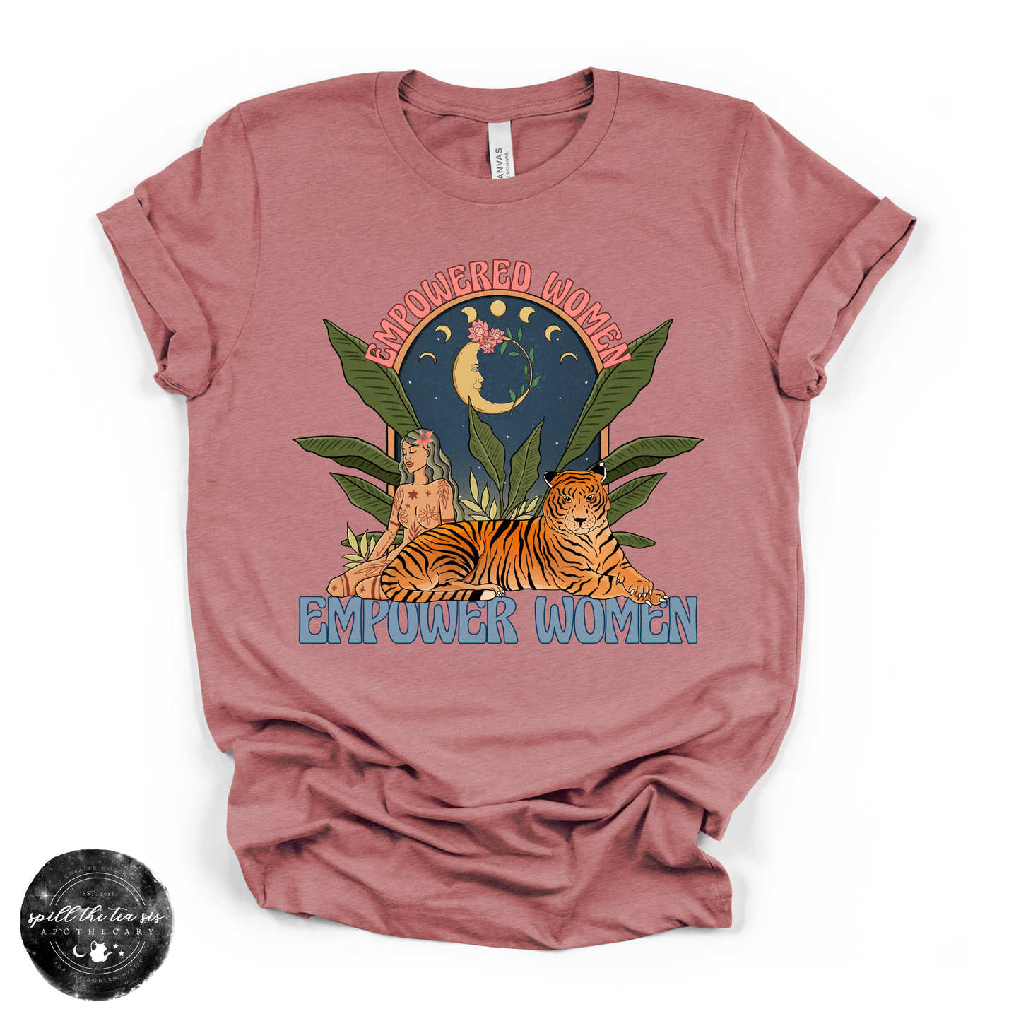 Empowered Women Empower Women Tee | Feminine Strength Graphic T-Shirt