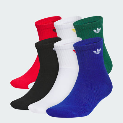 Scarlet / Collegiate Green / Blue-