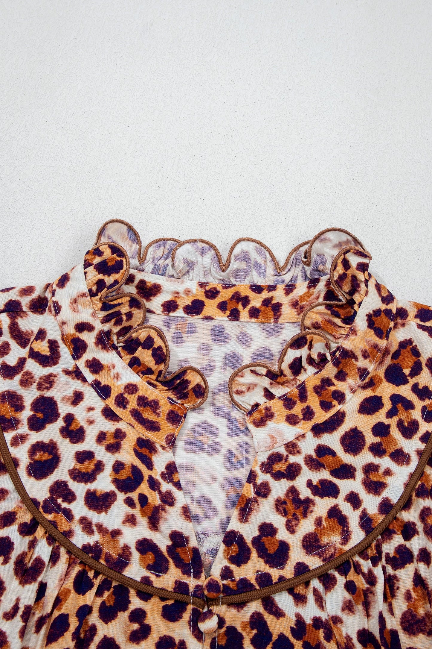 Threaded Pear Angelina Frilled Stand PLUS Blouse