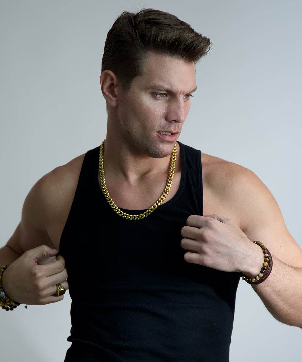 XL Miami Cuban Link Luxe Lock Necklace