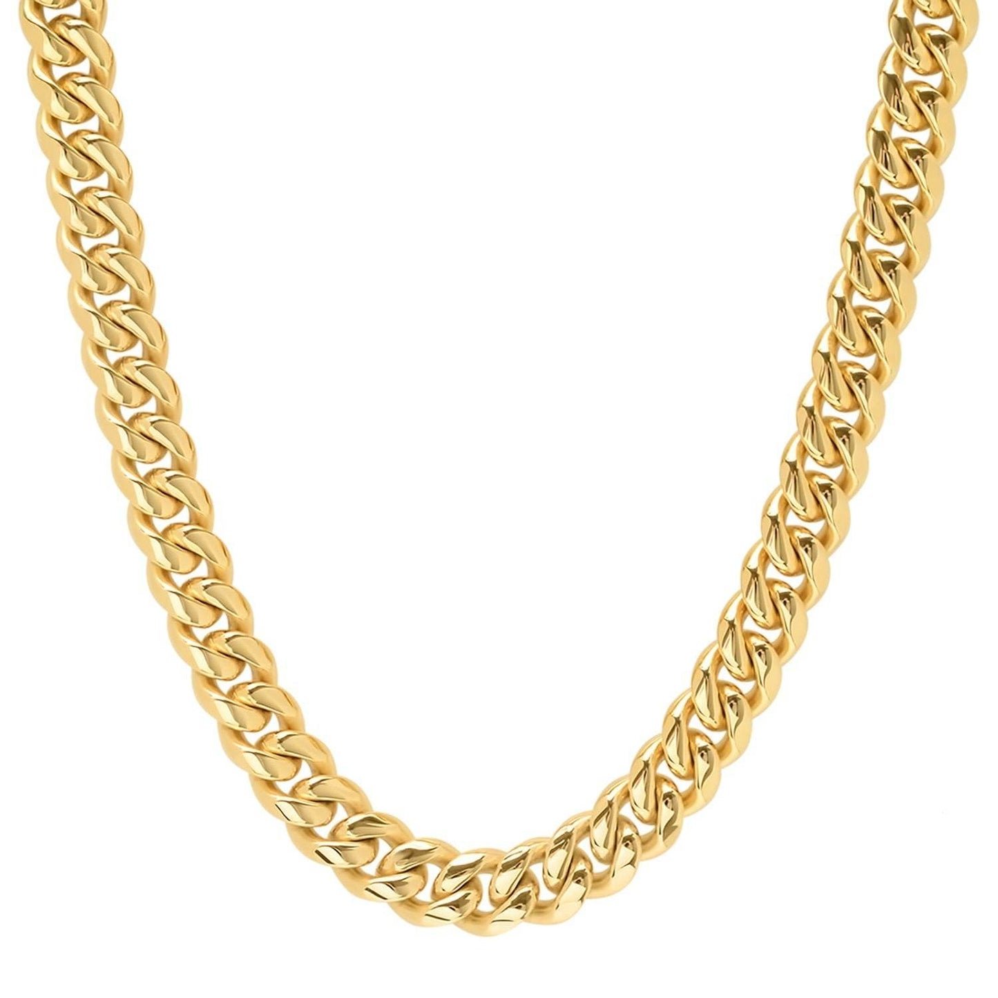 XXL Miami Cuban Link Luxe Lock Necklace