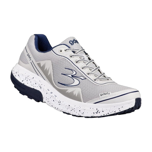 White, Blue-
