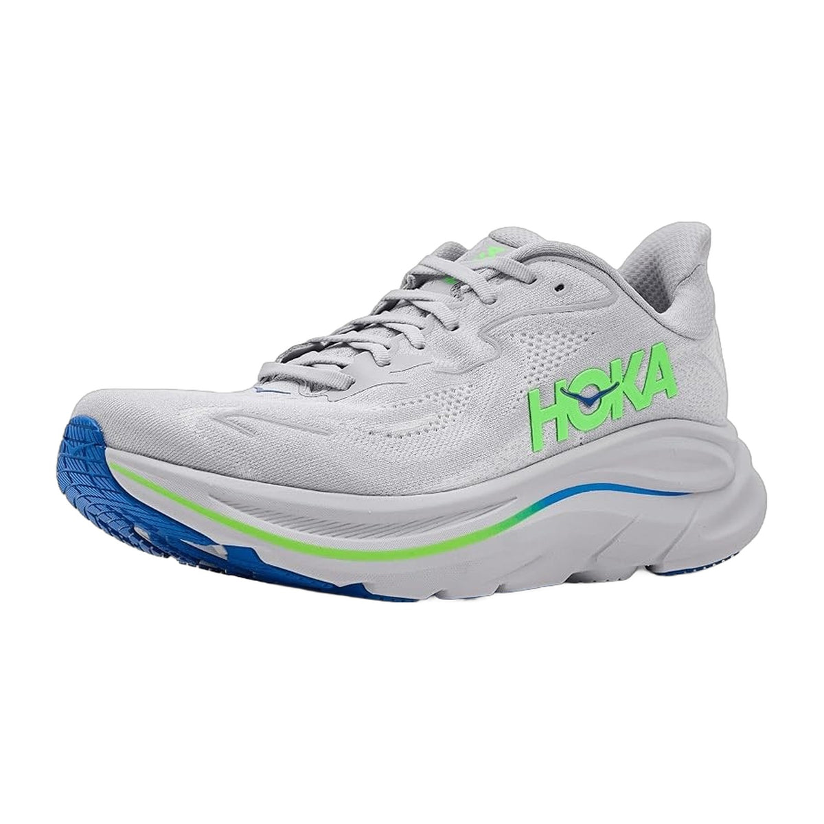 Ash Grey / Neon Green-