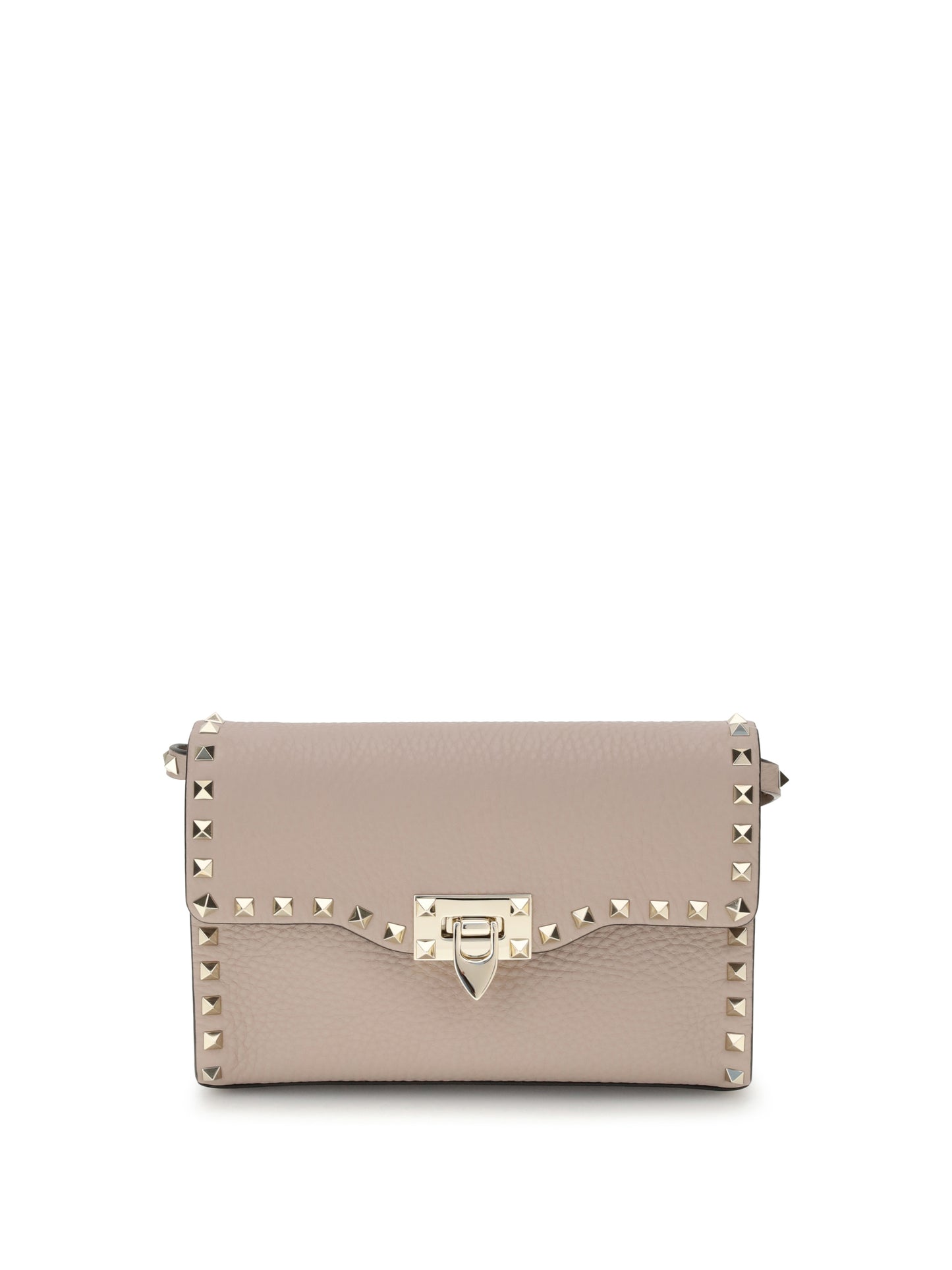 Shoulder Bag Rockstud Powder Leather