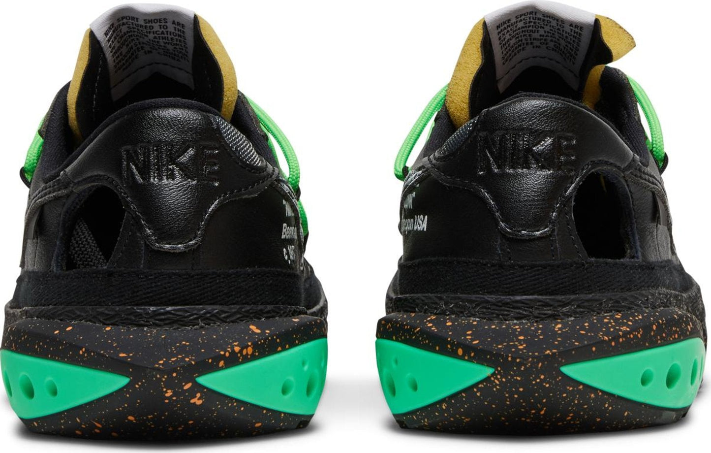 Black/Black-Electro Green-