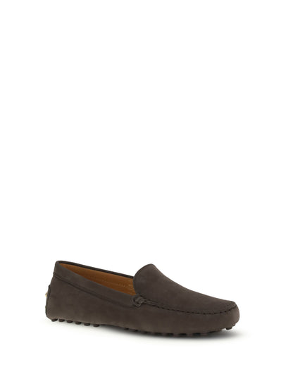 Loafers Gommini Brown Calf Leather