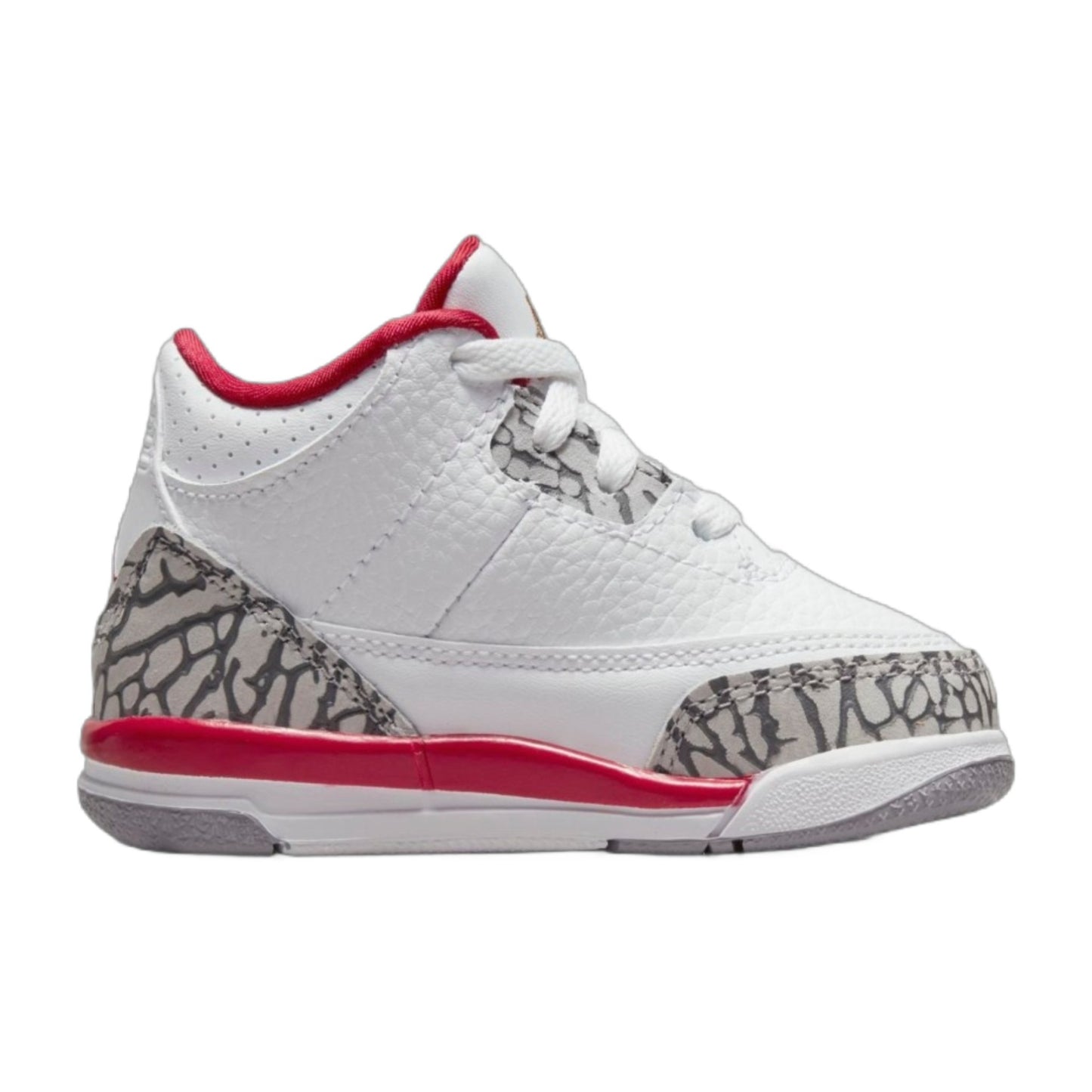 Air Jordan Toddlers Retro 3 Td 'Cardinal' Sneakers