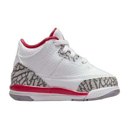 Air Jordan Toddlers Retro 3 Td 'Cardinal' Sneakers