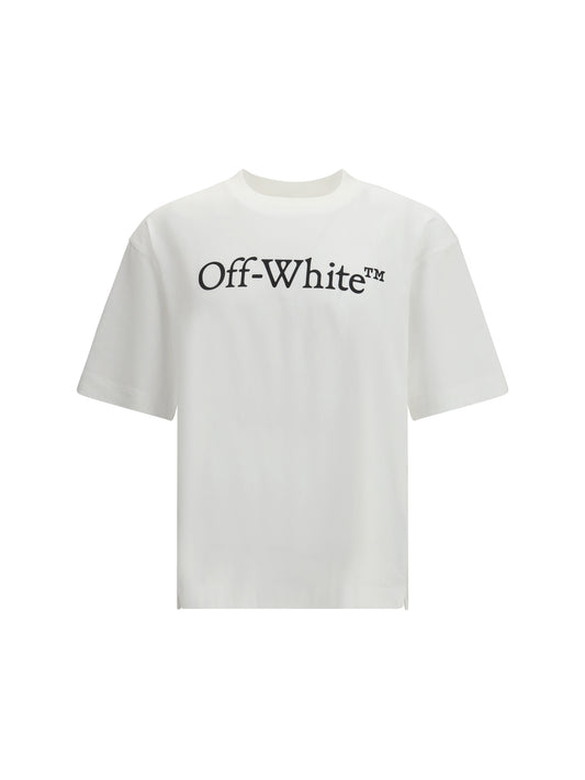 T-Shirt Big Bookish Skate White/Black