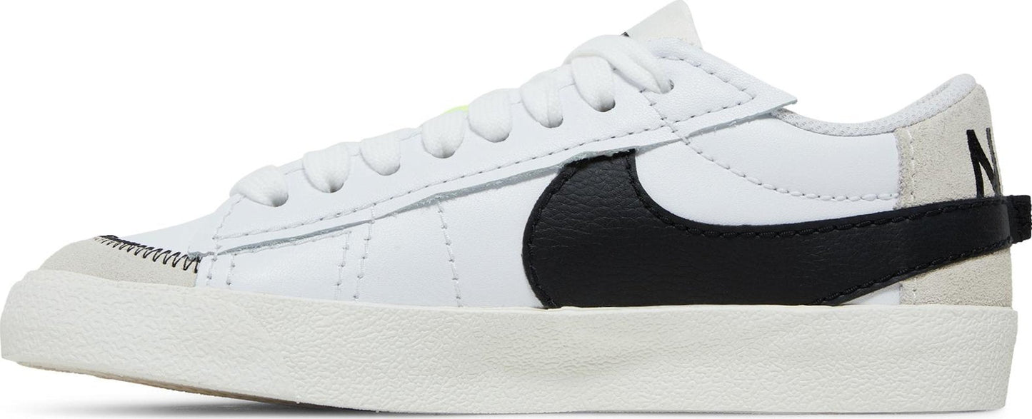 Nike Women's Blazer Low 77 Jumbo 'White Black Sail' W Sneakers