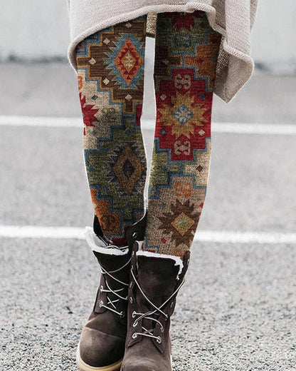 Hawaiian 3D Print Leggings – Unisex Digital Print