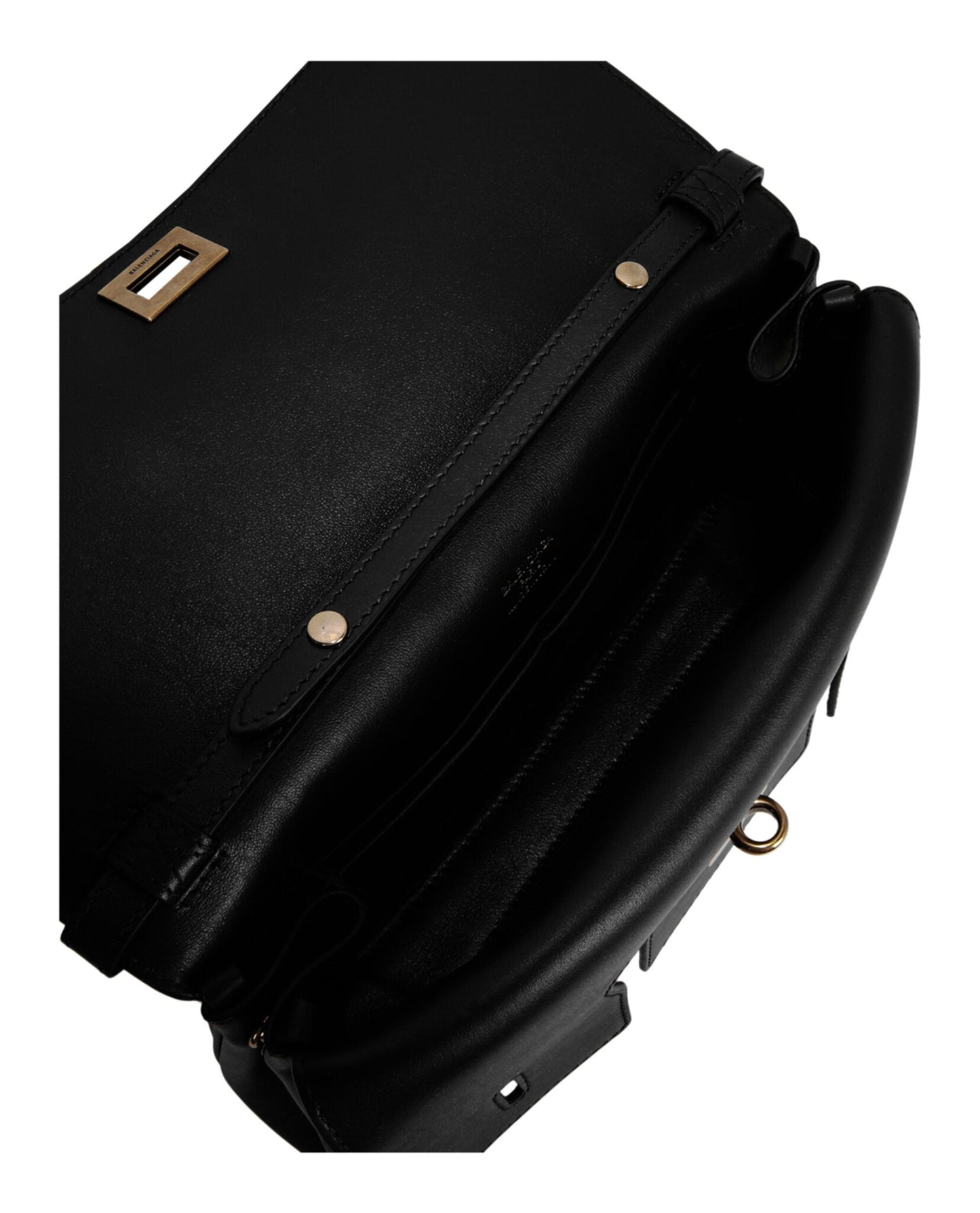 Balenciaga Bel Air Small Leather Clutch Bag