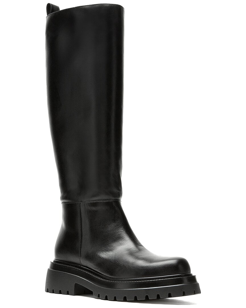 BLACK LEATHER-