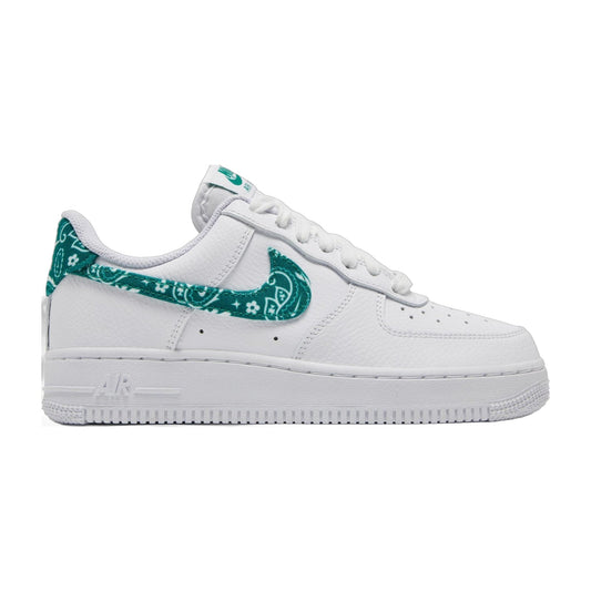 Nike Women's Air Force 1 Low '07 Essential 'White Green Paisley' Sneakers