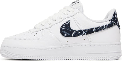 Nike Women's Air Force 1 Low '07 Essential W 'White Black Paisley' Sneakers