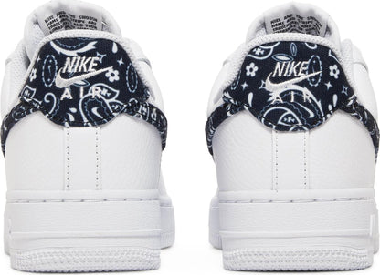 Nike Women's Air Force 1 Low '07 Essential W 'White Black Paisley' Sneakers