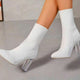 White Clear Heel