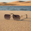 Gold Frame Double Gray