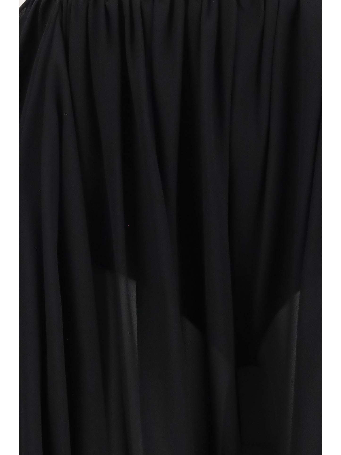Balloon Pants Black Silk