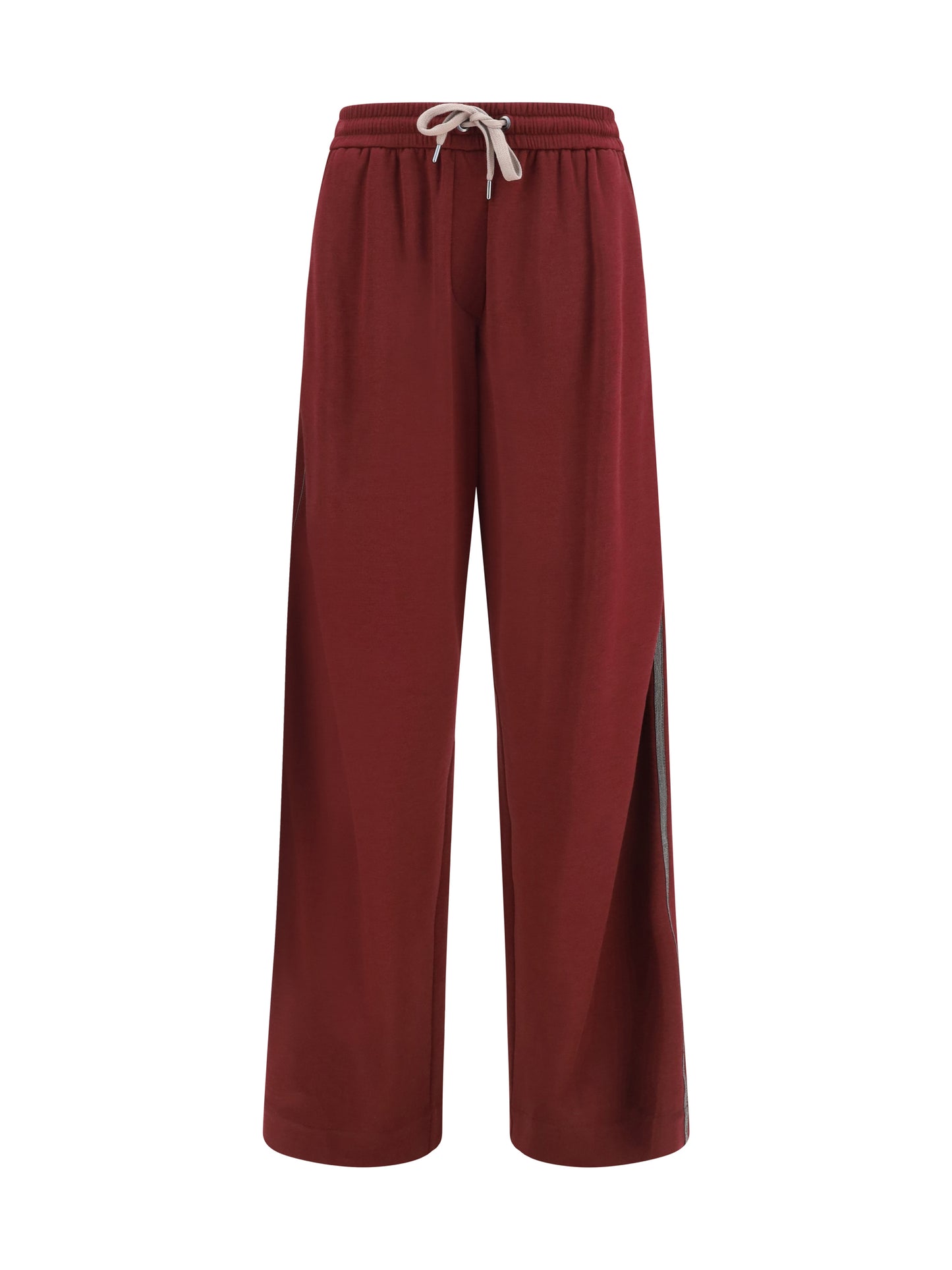 Track Pants Cotton-Silk Cabernet