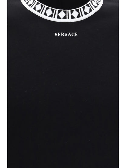 Knit T-Shirt Black
