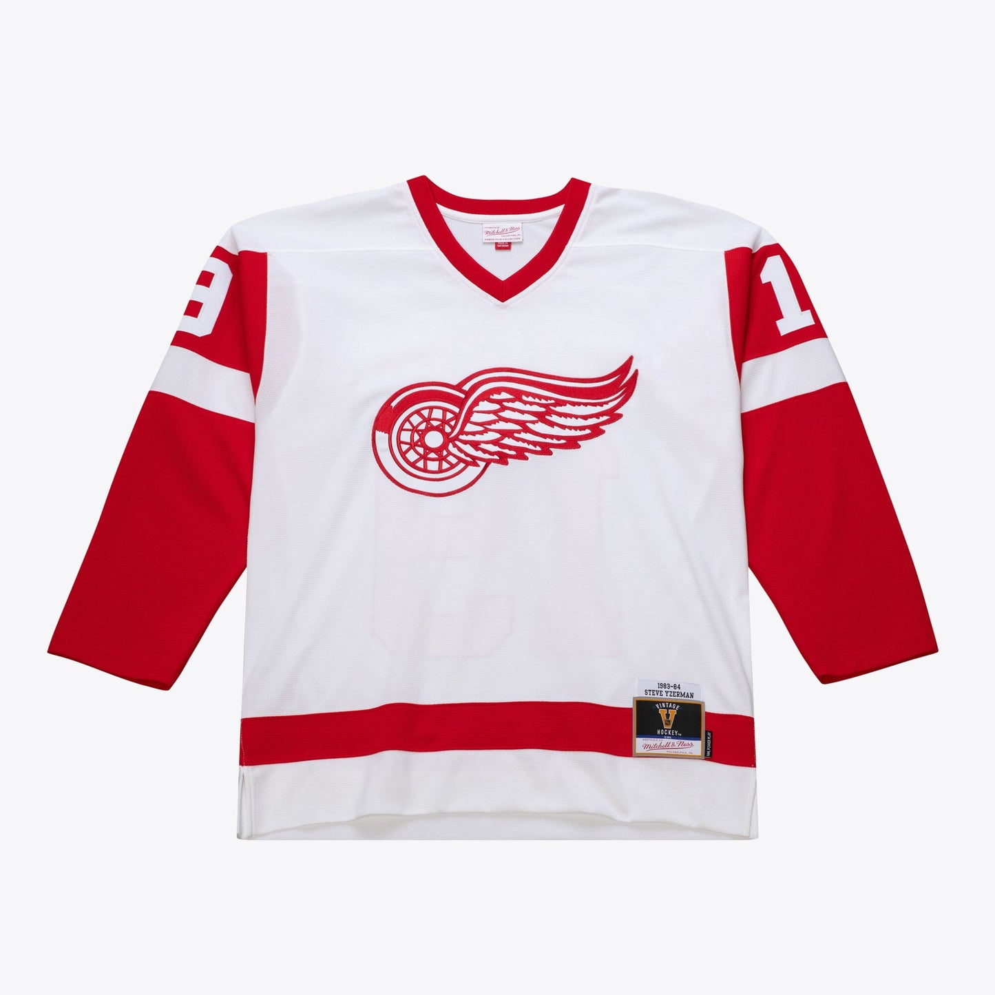 Mitchell & Ness Men's NHL White Jersey Red Wings 1983 Steve Yzerman