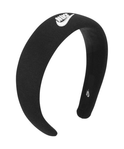 Nike Women's Club Fleece Hairband Black Black White