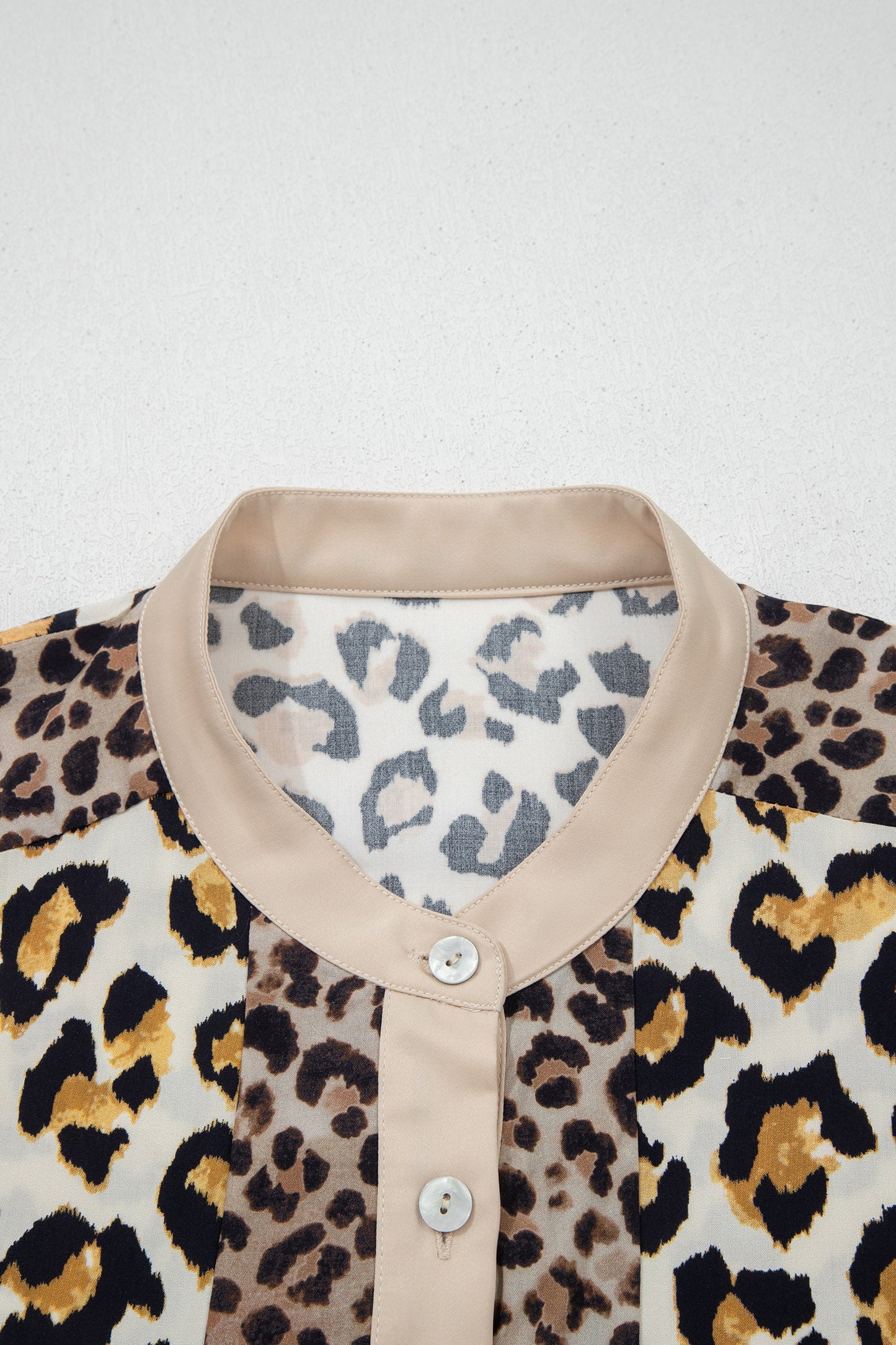 Threaded Pear Dahlia 4 Sleeve Loose Shirt
