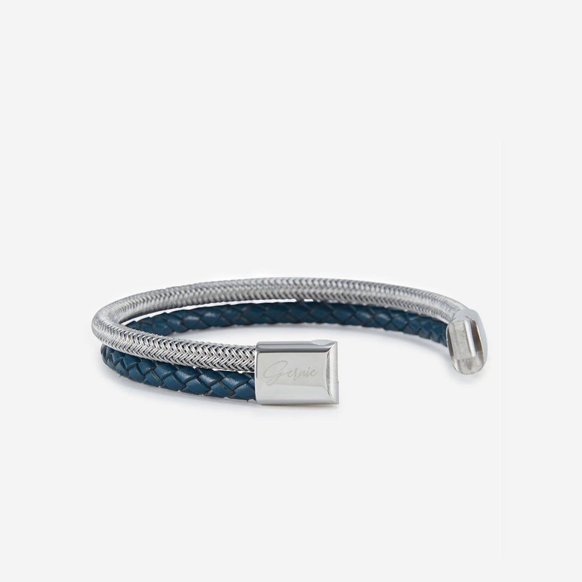 Navy & Silver-