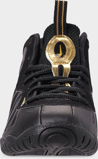 Preschool Nike Air Foamposite Pro 'Black Metallic Gold' - 843755-010
