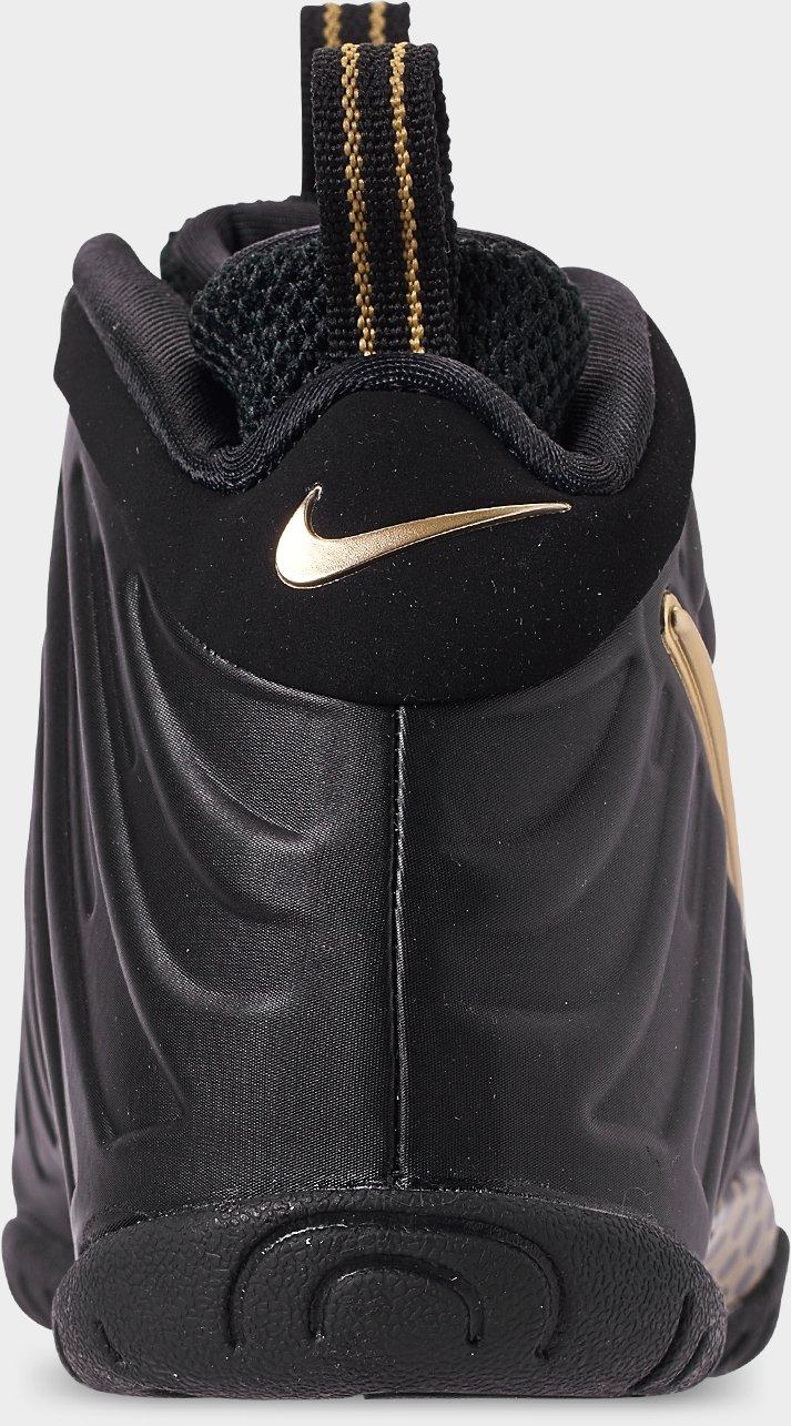 Preschool Nike Air Foamposite Pro 'Black Metallic Gold' - 843755-010