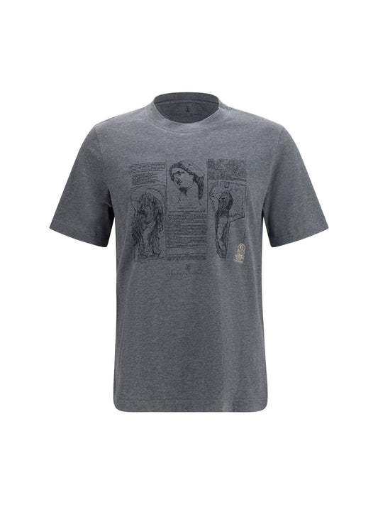 T-Shirt Printed Cotton Grey