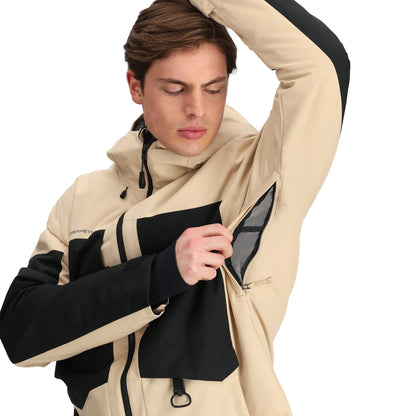 Obermeyer Men's Grommet Waterproof Insulated Jacket