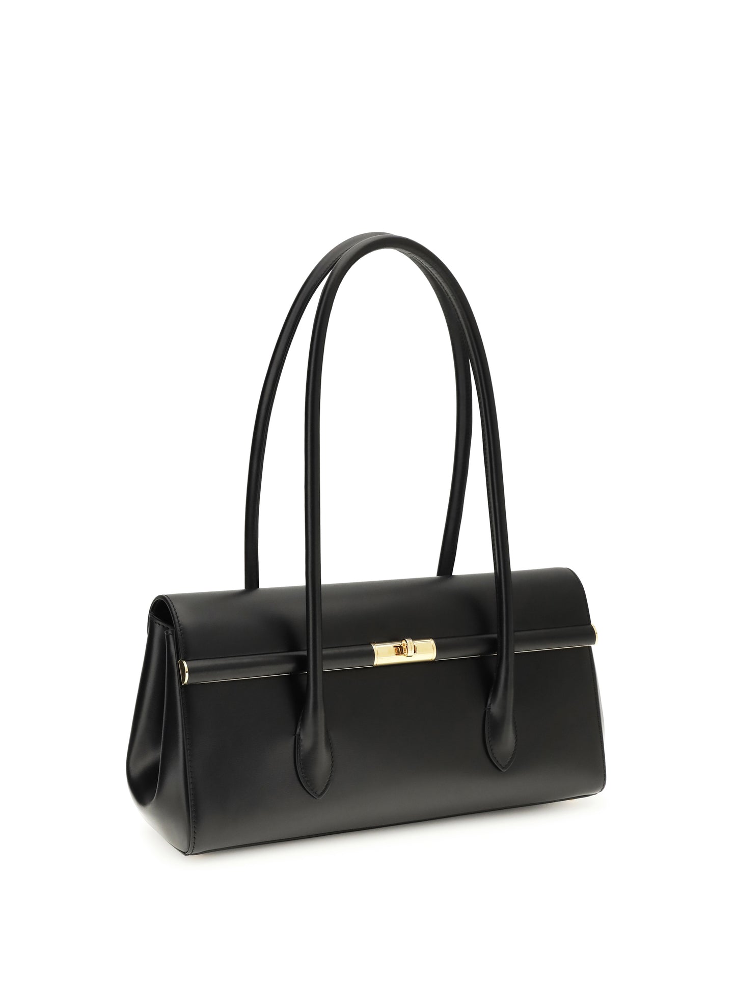 Handbag Marlene Black Leather