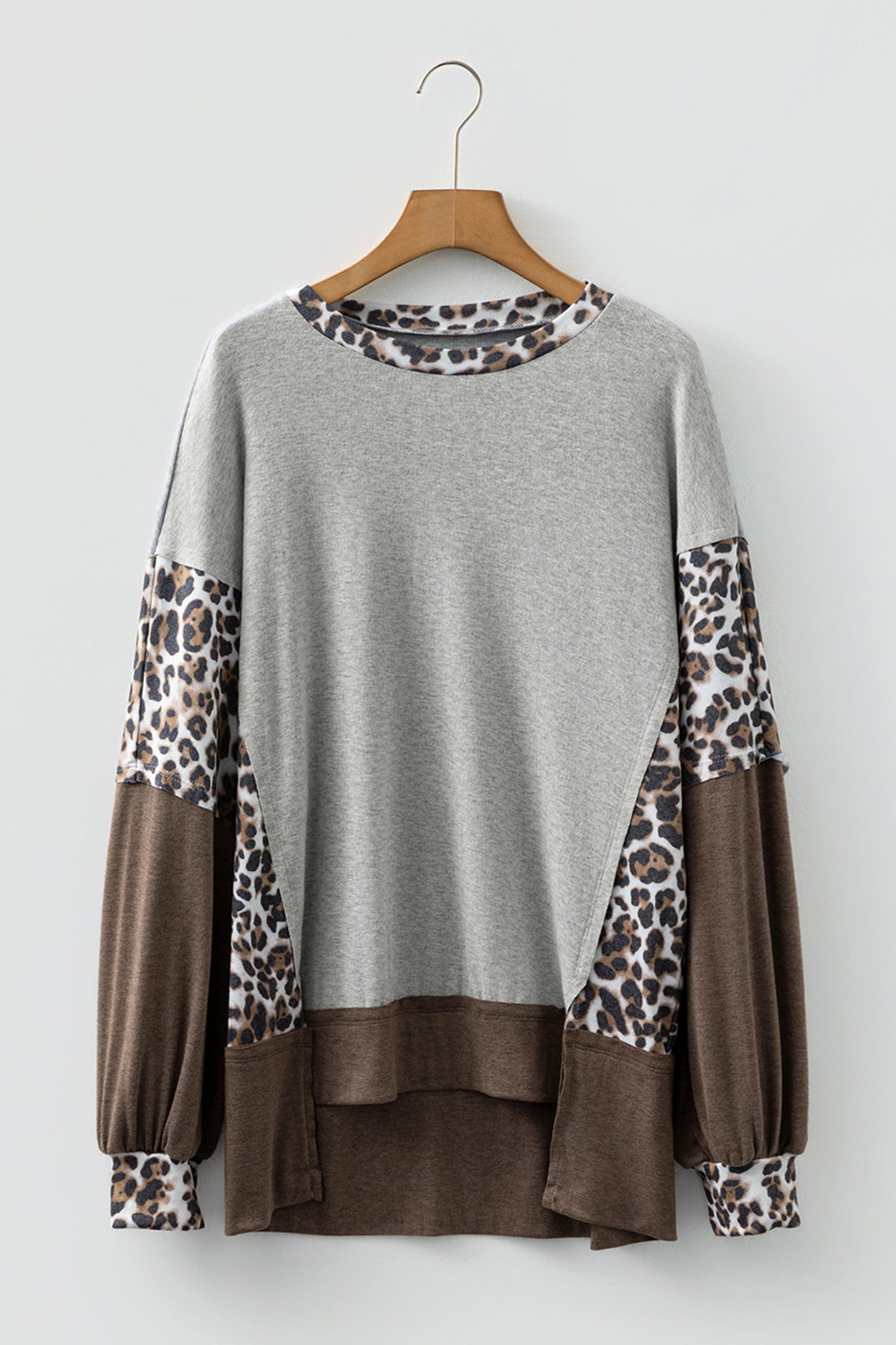 Threaded Pear Gia High Low Baggy Sweatshirt