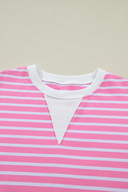 Threaded Pear Keira Short Sleeve Loose Top