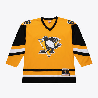 Mitchell & Ness Men's NHL Gold Jersey Penguins 1984 Mario Lemieux