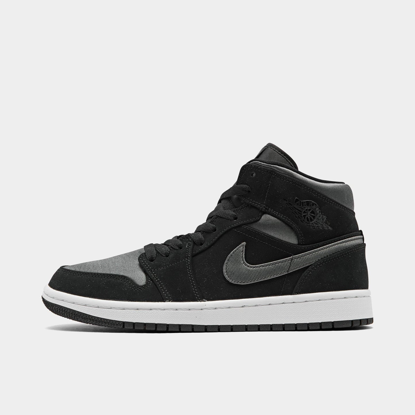 Air Jordan Men's Retro 1 Mid 'Nylon Black Anthracite' - 852542-012