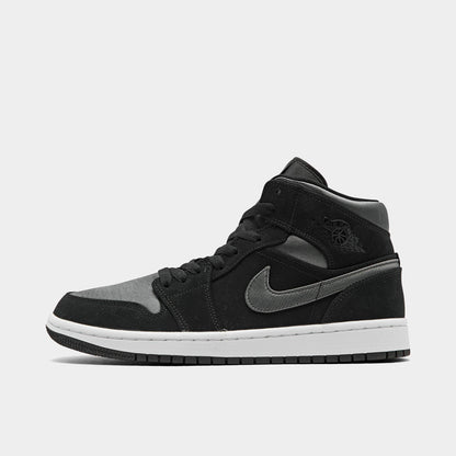 Air Jordan Men's Retro 1 Mid 'Nylon Black Anthracite' - 852542-012