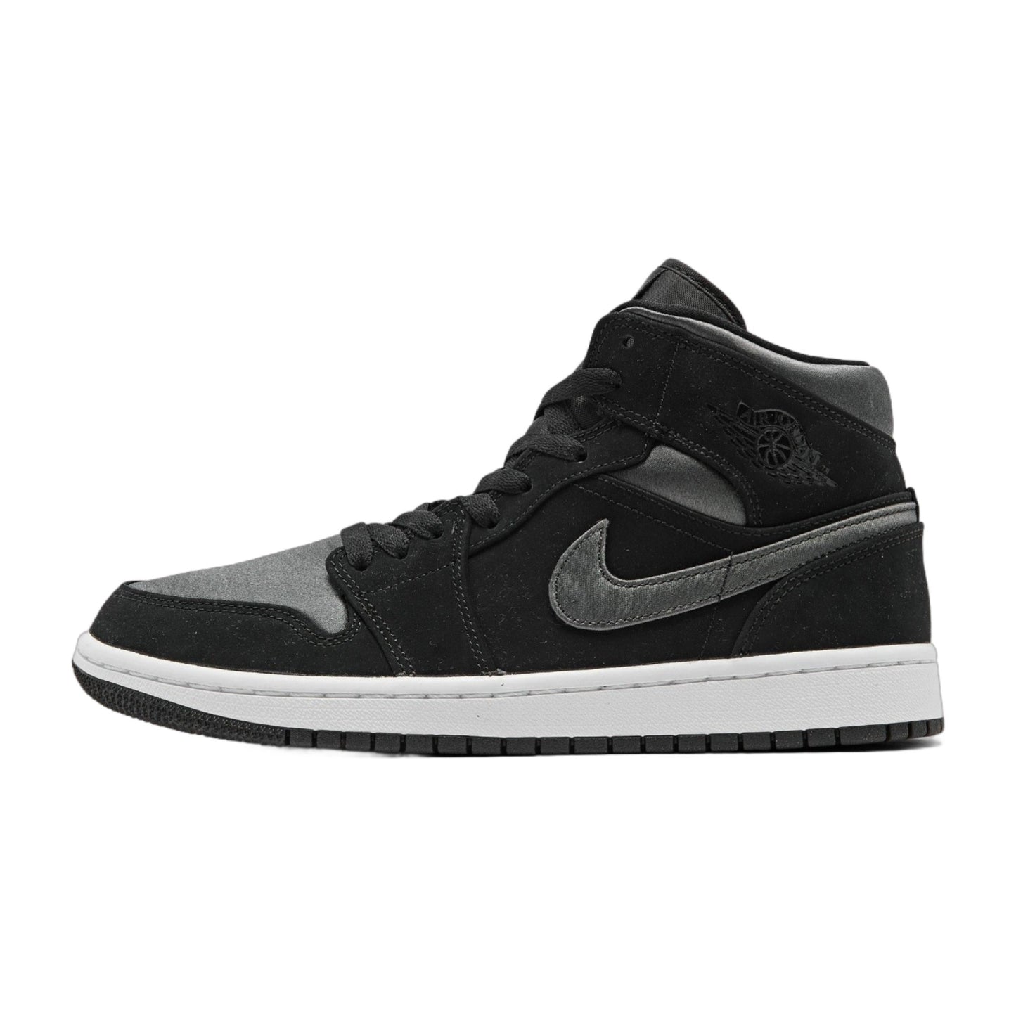 Air Jordan Men's Retro 1 Mid 'Nylon Black Anthracite' - 852542-012