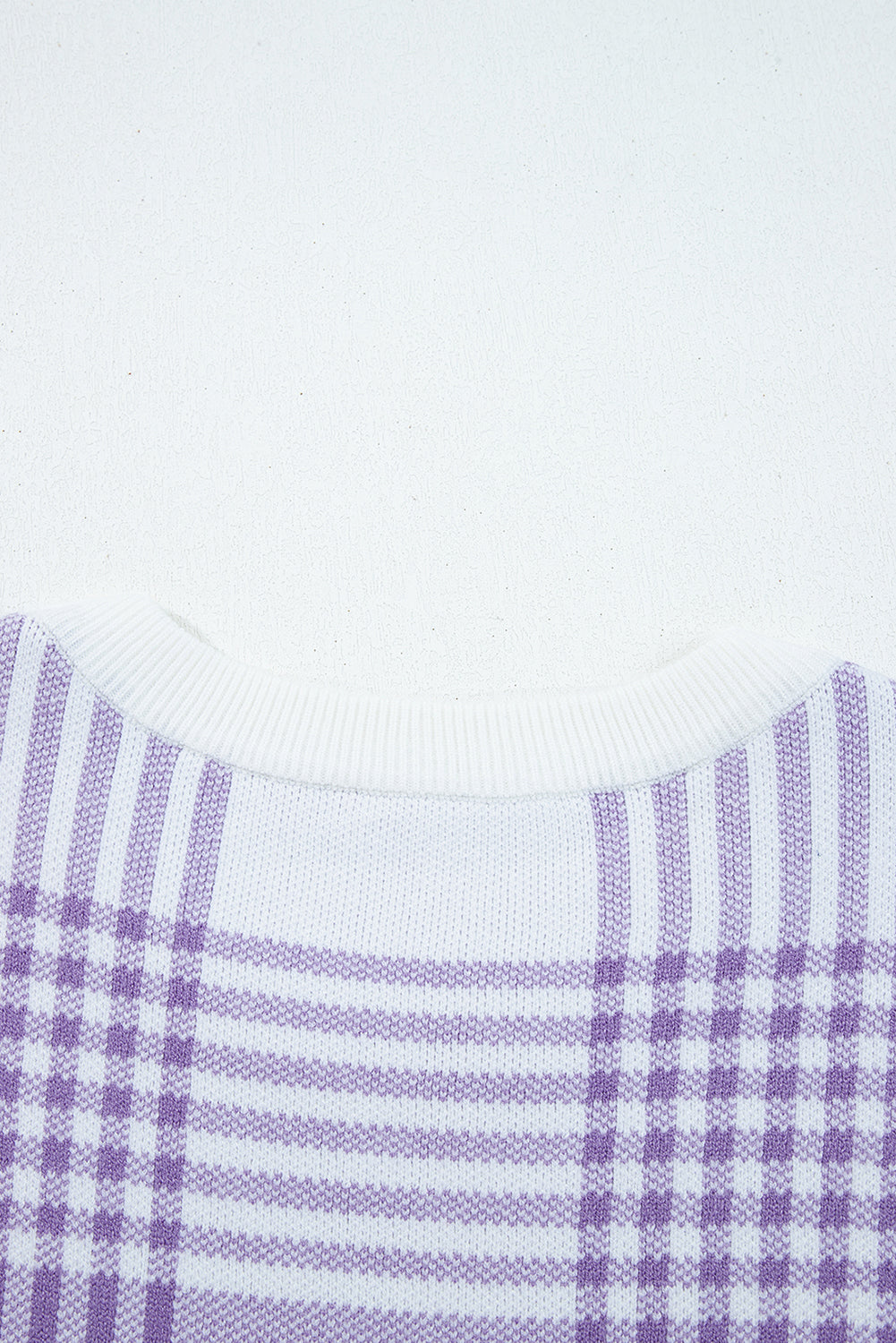 Threaded Pear Giuliana Ribbed Trim Loose Sweater