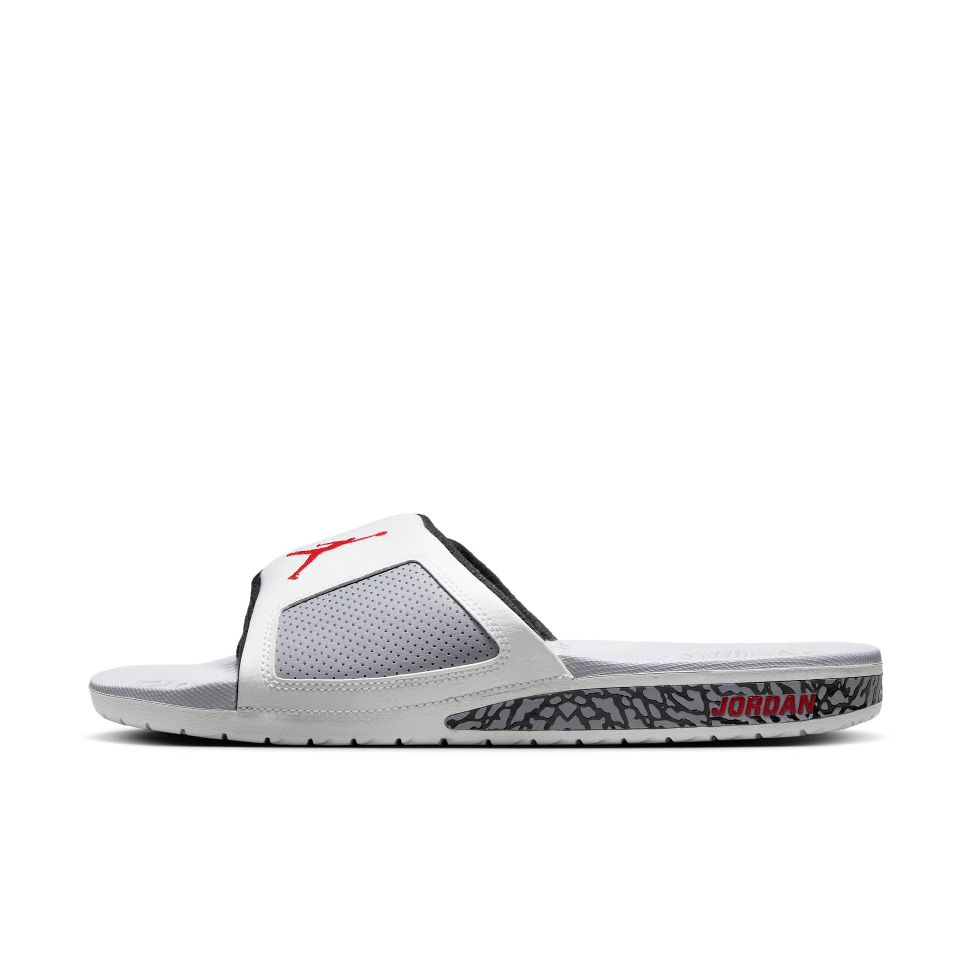 Summit White/Cement Grey/Black/Fire Red-