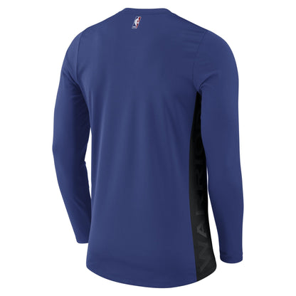 Nike Men's NBA Gs Warriors Hyper Elite Shooter Long Sleeve Shirt