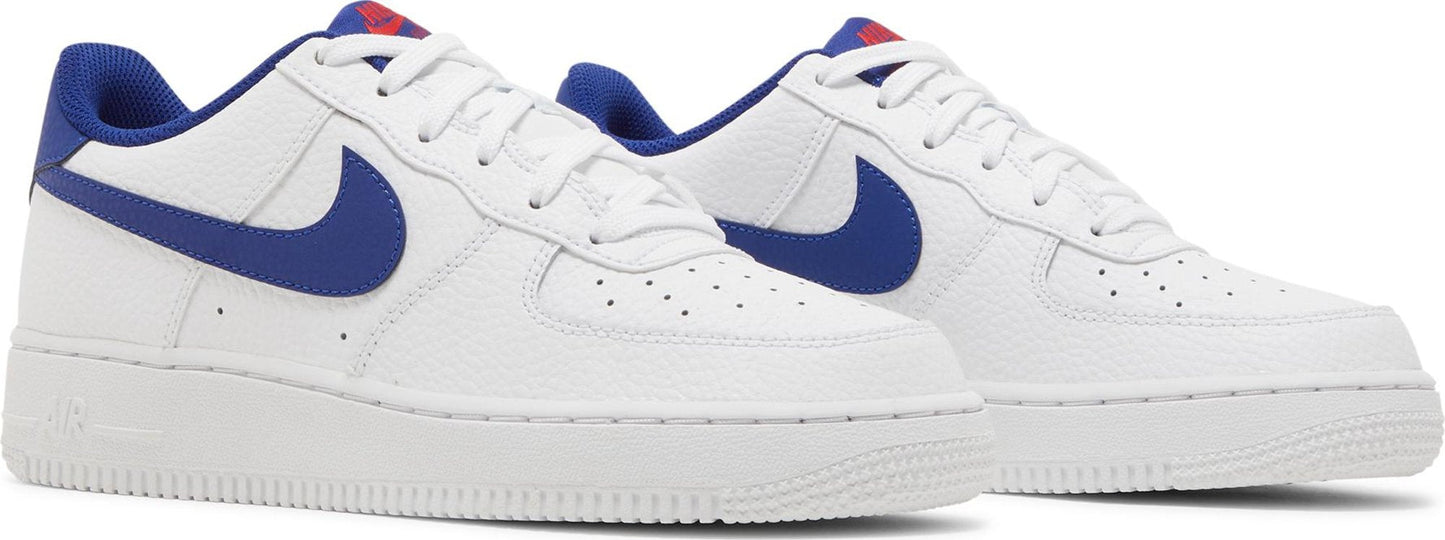 Nike Grade School Air Force 1 Low 'White Deep Royal Gs' (Gs)'