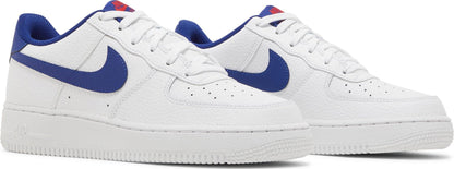 Nike Grade School Air Force 1 Low 'White Deep Royal Gs' (Gs)'