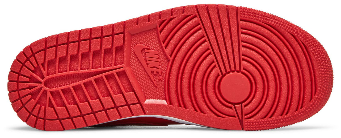 Air Jordan Women's Retro 1 Mid Se 'Pomegranate' Sneakers