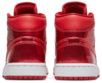 Air Jordan Women's Retro 1 Mid Se 'Pomegranate' Sneakers